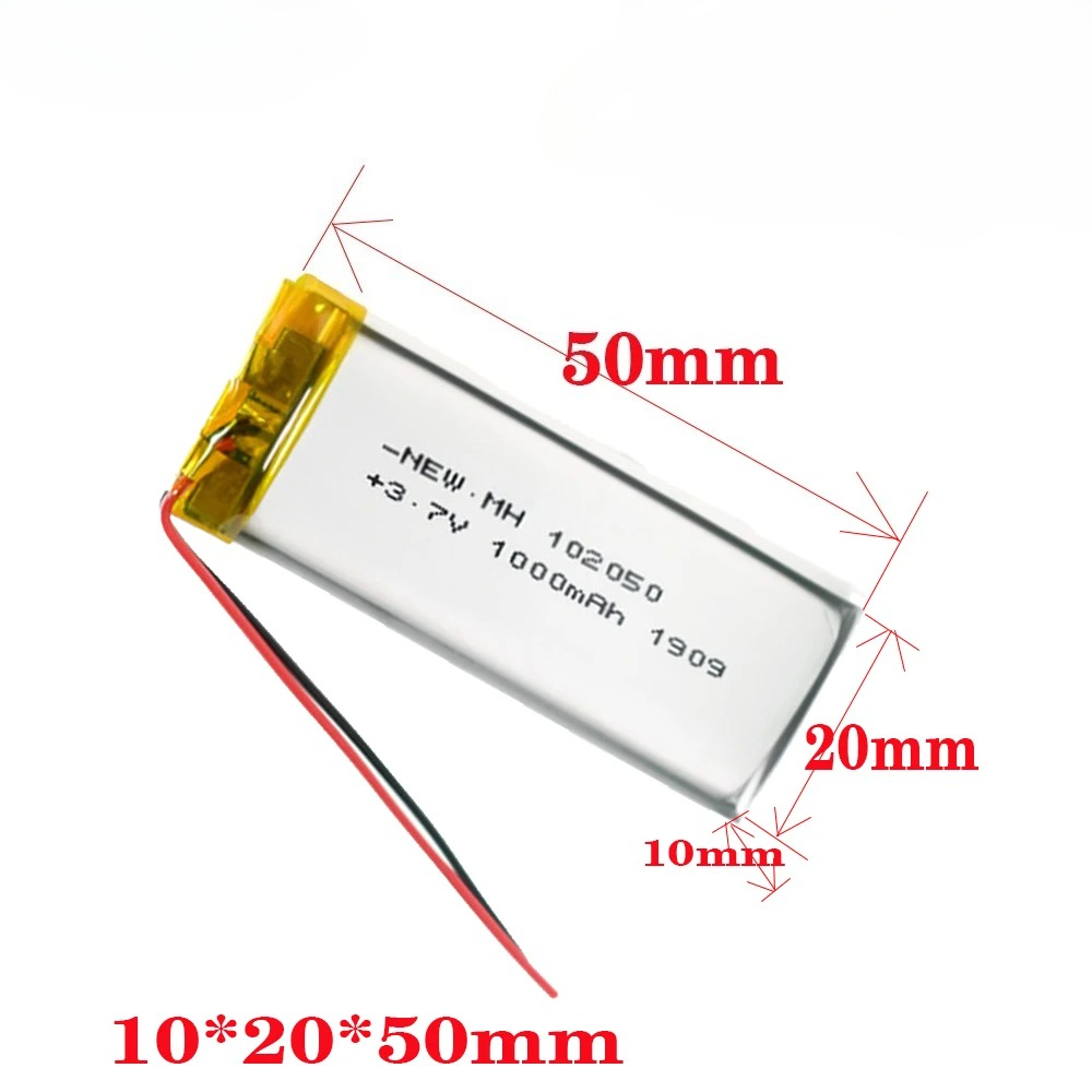 Eachine Drone E58 - 3,7 В, 1000 мАч, 102050, литий-полимерная