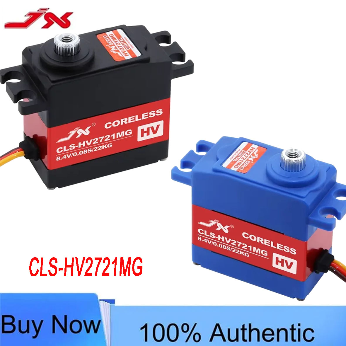 Drone Battery High Voltage - Сервопривод JX Servo CLS-HV2721MG, 22 кг,